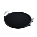 Pre Seasoned Reversible Round Cast Iron Griddle
